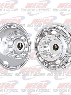 WHEEL COVER SIMULATOR DODGE 3500 03-14 17" SS 8 LUG 5 HL