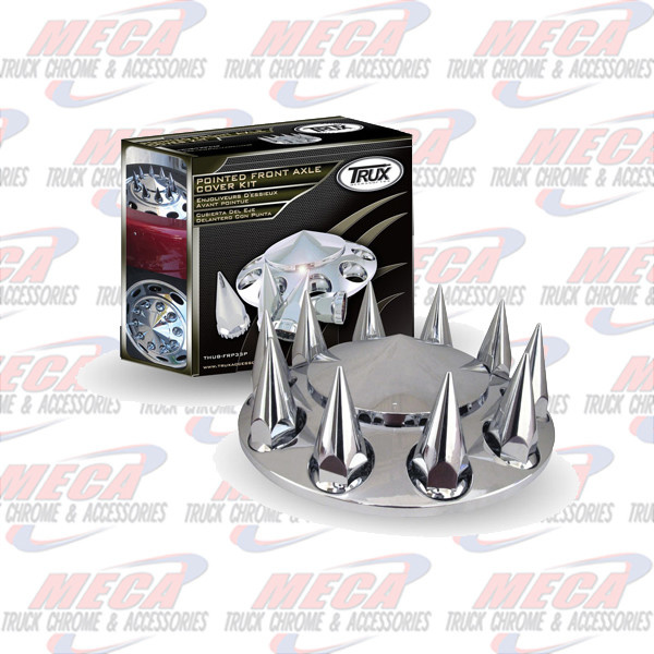 FRONT AXLE COVER PLASTIC 33MM POINTED THREADED