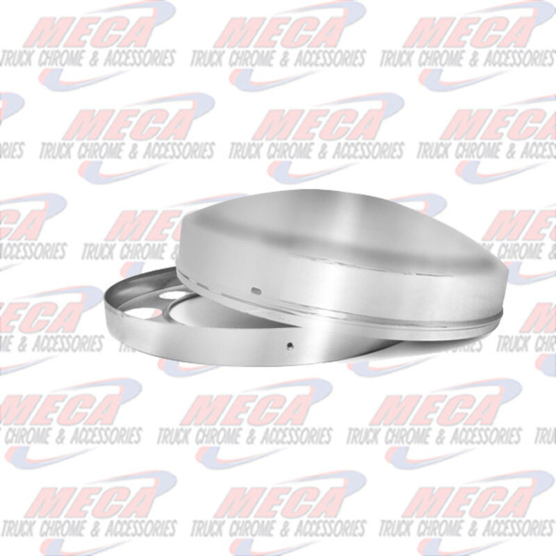 SS HIDE-AWAY FRONT AXLE COVER SET FOR ALUMINUM WHEEL