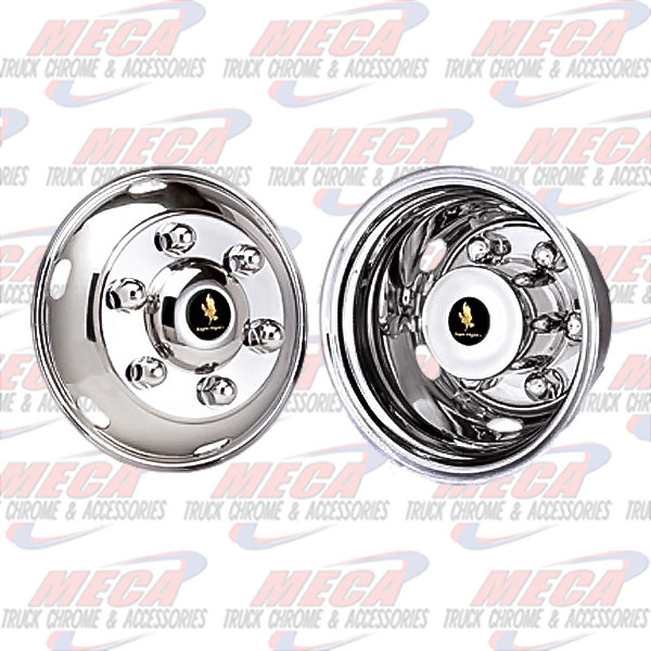 WHEEL COVER SIMULATOR ISUZU FRONT SET 16" 6 HOLES