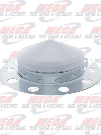 FRONT AXLE COVER 3 PIECE POINTED W/ 10 SMALL HLS