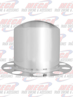 REAR AXLE COVER 2 PIECE RND SS 8 LUGS