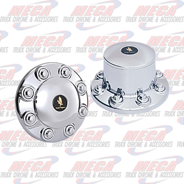 WHEEL COVER SIMULATOR SINGLE AXLE ABS HD/MD REARS 10 LUG 33MM