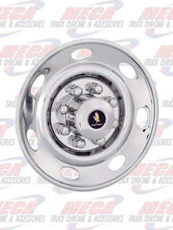 WHEEL COVER SIMULATOR 16" 8 LUG SET 4 - TRAILER W/ 4 WHEELS