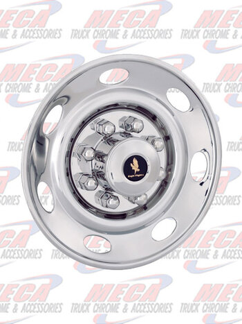 WHEEL COVER SIMULATOR 16" 8 LUG SET 4 - TRAILER W/ 4 WHEELS