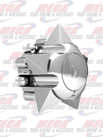 NOVA 22.5 REAR WHEEL KIT AXLE COVER 10 LUG CHR