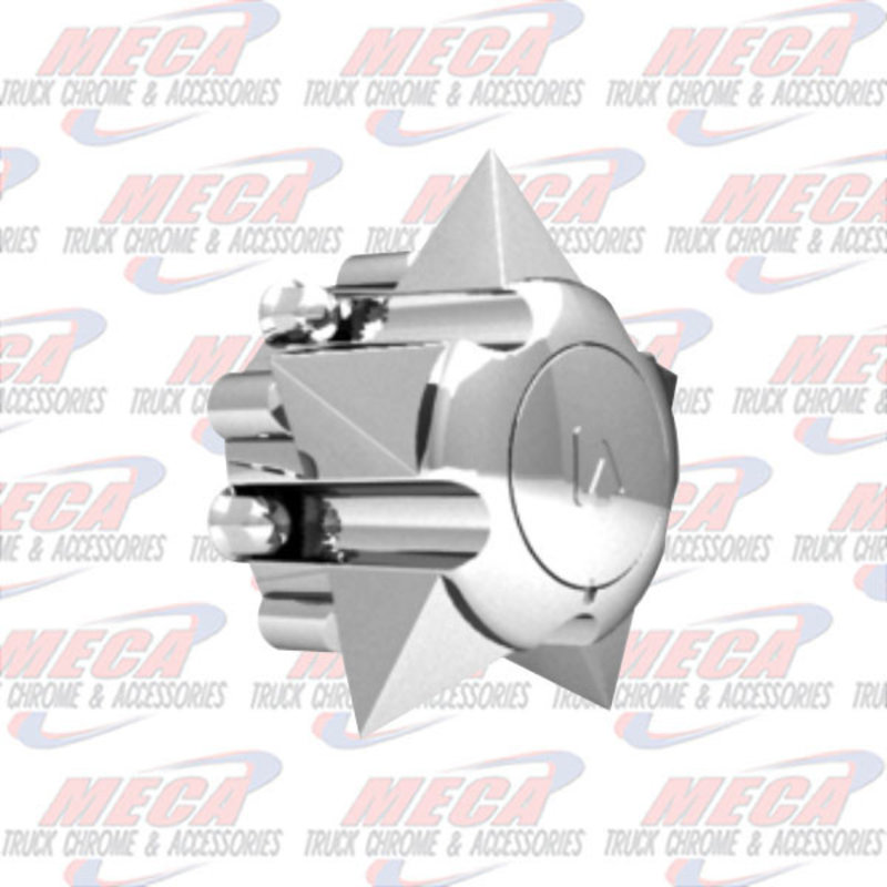 NOVA 22.5 REAR WHEEL KIT AXLE COVER 10 LUG CHR
