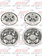 WHEEL COVER 16" SET FOR TOYOTA COASTER (SET OF 4)