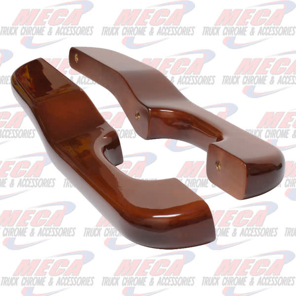 WOOD ARMREST PB 377, 379 87-01 REVERSED HANDLE
