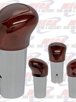 GEARSHIFT KNOB WOOD (13/18 SPD)