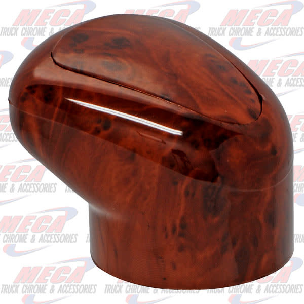 WOOD COLOR PLASTIC 13/18 SPEED EATON FULLER GEARSHIFT KNOB