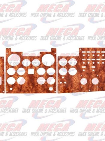 PB ROSE WOOD DASH PANEL KIT 3 PIECES  UP TO 1999
