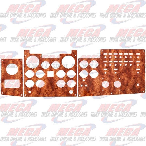 PB ROSE WOOD DASH PANEL KIT 3 PIECES  UP TO 1999