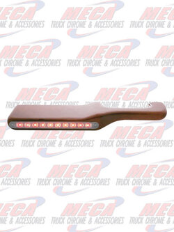 WOOD ARMREST PB SET W/ RED LEDS 2001 & DOWN