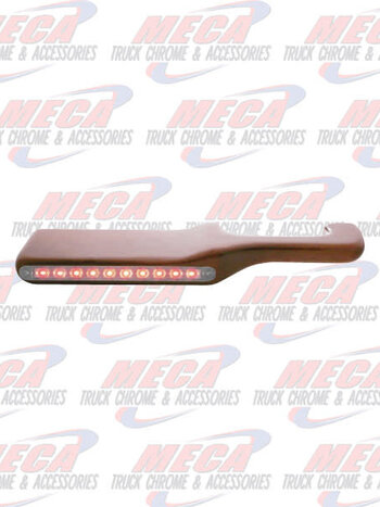 WOOD ARMREST PB SET W/ RED LEDS 2001 & DOWN
