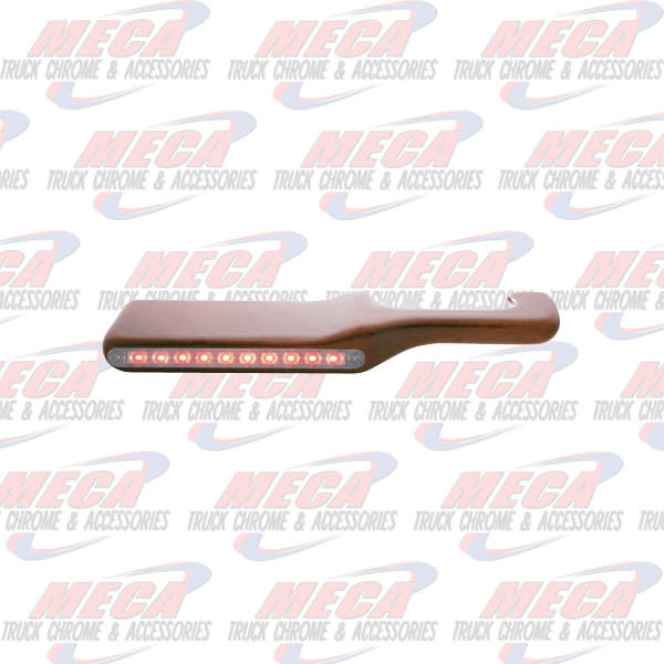 WOOD ARMREST PB SET W/ RED LEDS 2001 & DOWN