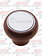 DIMMER SMALL WOOD DASH KNOB W/ S/S PLAQUE