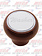 WASHER SMALL WOOD DASH KNOB W/ S/S PLAQUE