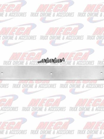 BOTTOM PLATE 24" CHROME CONTOUR STYLE WEIGHT
