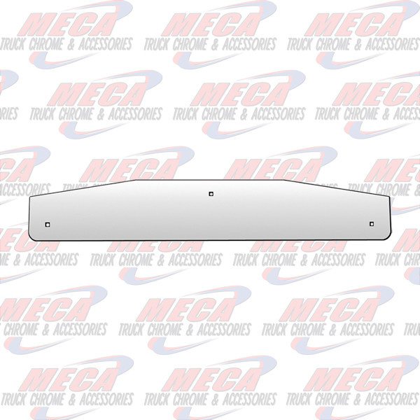 BOTTOM WEIGHT TAPERED 24" S/S W/ BACK PLATE - PAIR