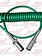 ELECTRIC TLR CABLE 7W COILED GREEN 15' W/1LONG END
