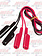 LEAD WIRES, INSULATED, 30", BLACK & RED
