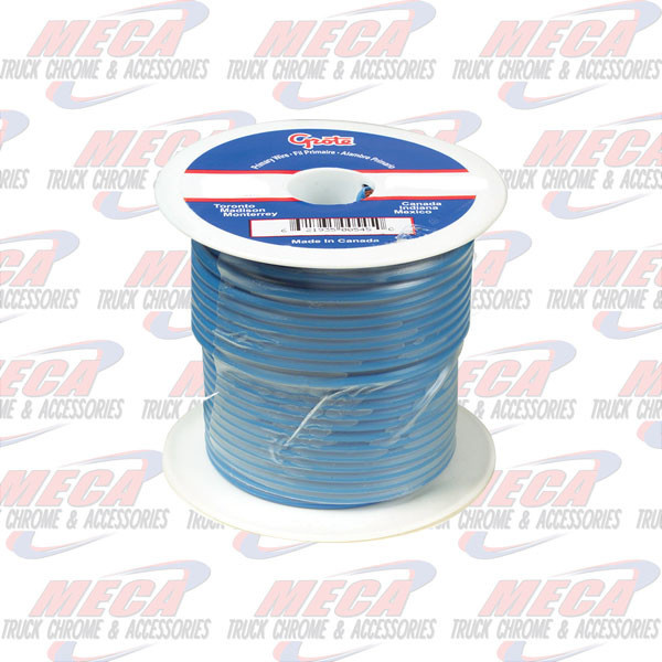 PRIMARY WIRE, 14 GAUGE, BLUE, 100 FT SPOOL