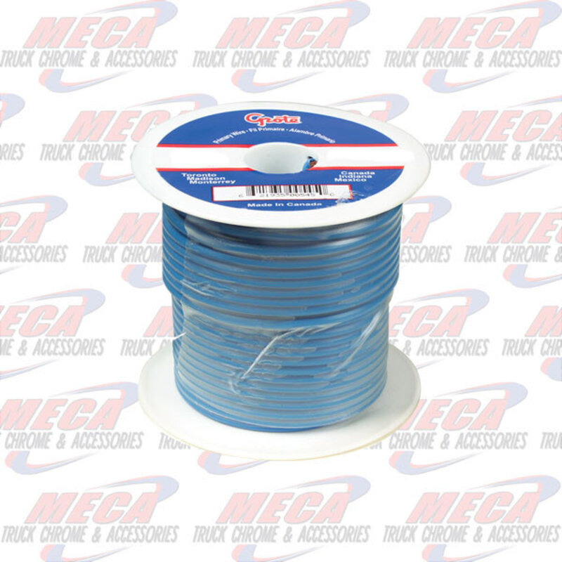 PRIMARY WIRE, 12 GAUGE, BLUE, 25 FT SPOOL