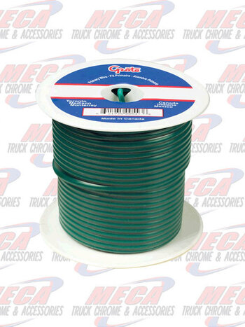 PRIMARY WIRE, 14 GAUGE, GREEN, 25 FT