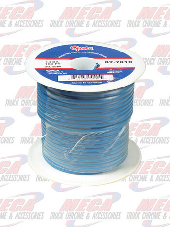 PRIMARY WIRE, 14 GAUGE, BLUE, 25 FT SPOOL