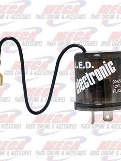 ELECTRONIC FLASHER FOR LED LIGHTS