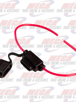 MINI ATO FUSEHOLDER, 20 AMP, 14 GA W CAP