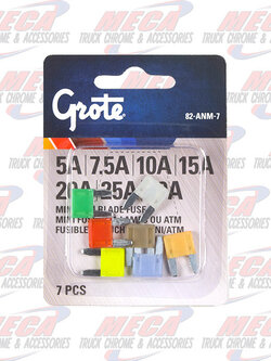 MINI Fuse Assortment, 7 PK