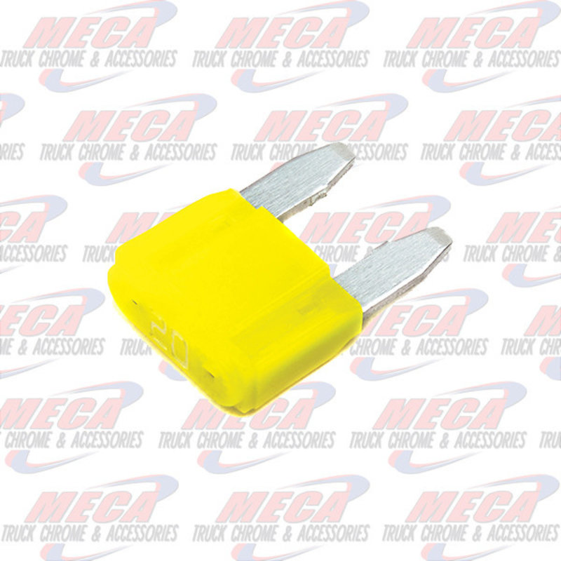 MINI Fuse w/LED, 20A, 2 PK