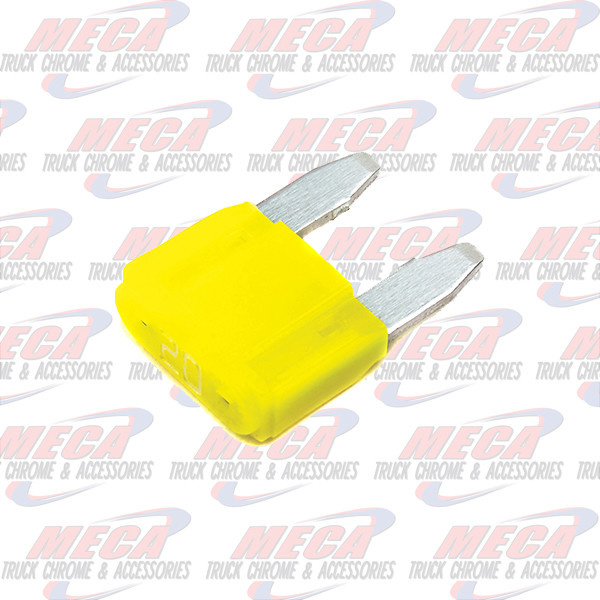 MINI Fuse w/LED, 20A, 2 PK
