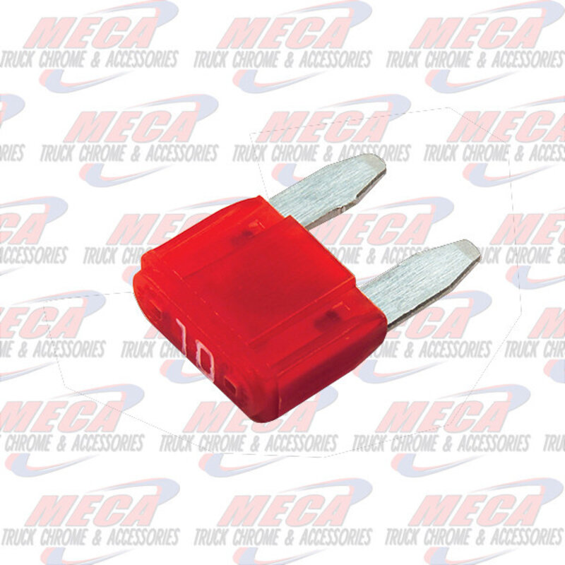 MINI Fuse w/LED, 10A,  2 PK