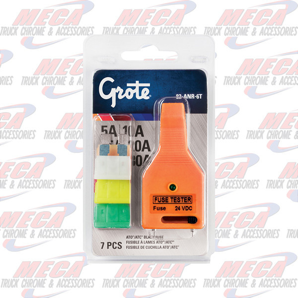 ATO Fuse Assortment & Tester, 7 PK
