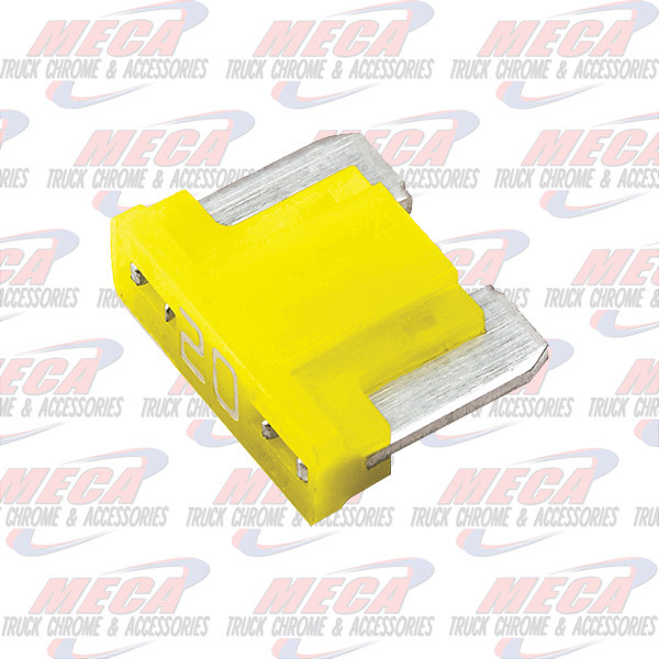 Low Profile MINI Fuse, 20A, 5 PK