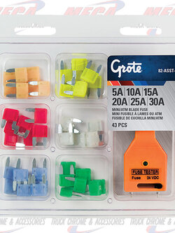 MINI Fuse Assortment, 43 PK