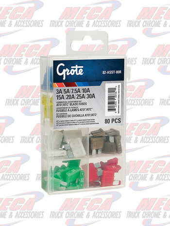 ATO Fuse Assortment, 80 PK