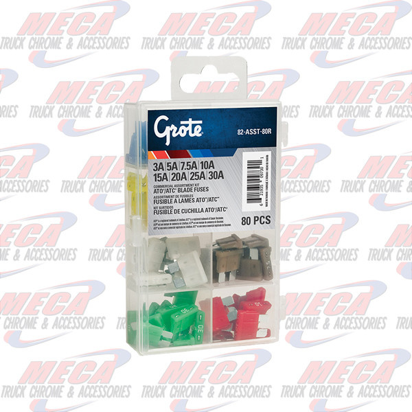 ATO Fuse Assortment, 80 PK