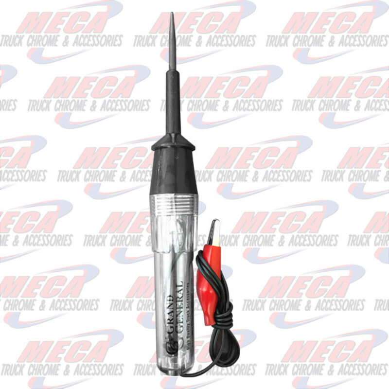 6/12V CIRCUIT TESTER, 24INCH LEAD WIRE W/ GROUND CLIP
