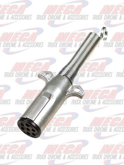 TRAILER PLUG, 7 POLE, W/GUARD, DIE CAST