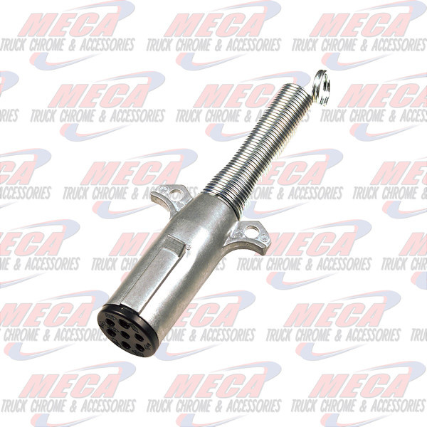 TRAILER PLUG, 7 POLE, W/GUARD, DIE CAST