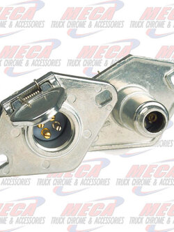 TRAILER SOCKET, 4 POLE