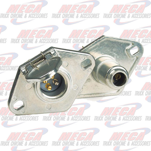 TRAILER SOCKET, 4 POLE