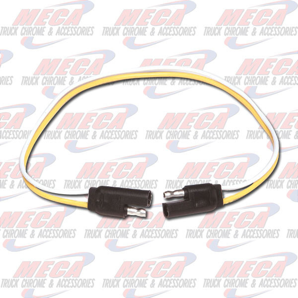 FLAT CONNECTOR, 2 POLE, 16 GA