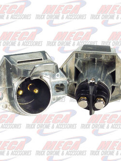 TRAILER SOCKET, 2 POLE, PK 1