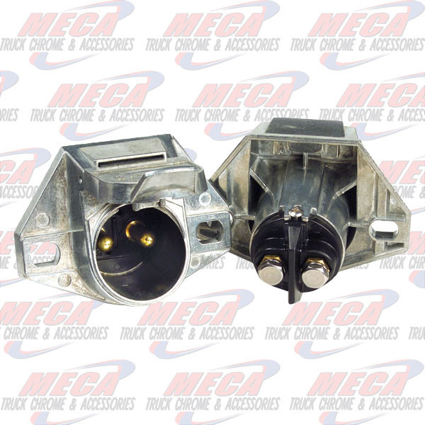 TRAILER SOCKET, 2 POLE, PK 1