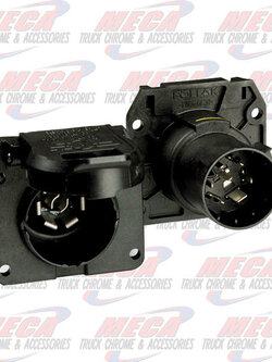 TRAILER SOCKET, 7 WAY RV FOR FORD, PK 1